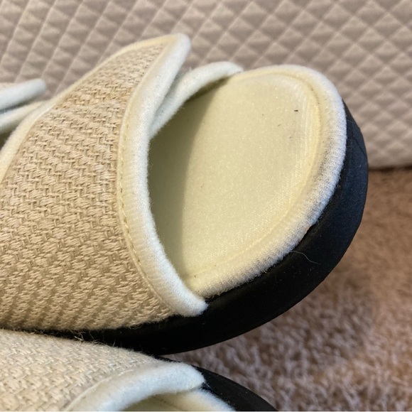 Silverts Open Toe Shoes Womens 9 Extra Wide Diabetes Swelling Arthritis Non Slip - Picture 14 of 14